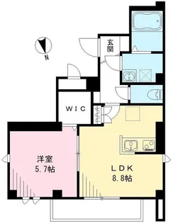 グリント【3階】の間取り