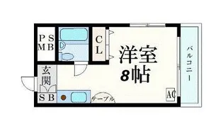 アメニティハウスみやぎ【2階】の間取り