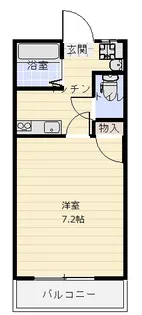 ベルシティ【2階】の間取り