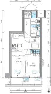 パークアクシス品川シーサイド【3階】の間取り