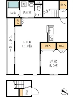 Arpege(アルページュ)【2階】の間取り