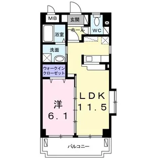 プリムローズ【3階】の間取り