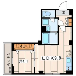 セレーノ【4階】の間取り