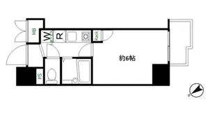 ルーブル西五反田【3階】の間取り