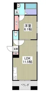 ブリーズコート扇橋【3階】の間取り