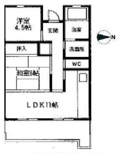 パークビューKJM【8階】の間取り