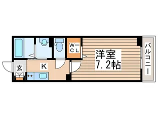 ベレオ・フジコート南流山【3階】の間取り