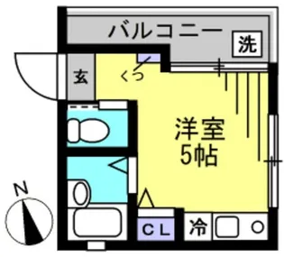 PLUM.ARK.蒲田【3階】の間取り