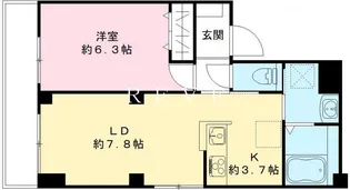 グランドグレース神楽坂【2階】の間取り