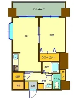 ノースゲート長町【2階】の間取り