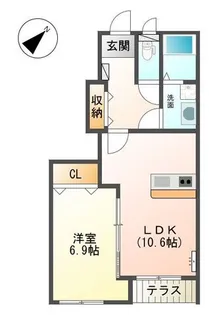 アルページュ【1階】の間取り