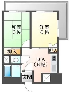メゾン石原【3階】の間取り