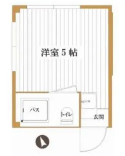 ドエル広尾【1階】の間取り