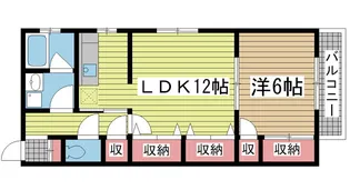 アゼリアハウス【2階】の間取り