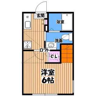 ライブリー元橋本【2階】の間取り