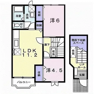 サニーはまなす【2階】の間取り