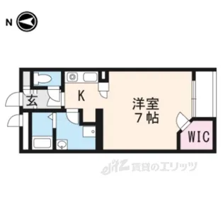 レオネクストKAZE【1階】の間取り