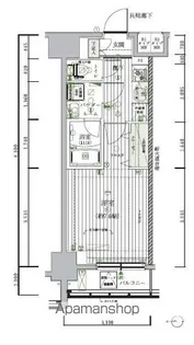 メインステージ木場【8階】の間取り