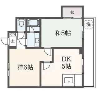 サンテリア三田【3階】の間取り