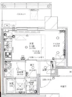 Brillia Tower 浜離宮【10階】の間取り