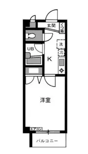 カーサ松原【3階】の間取り