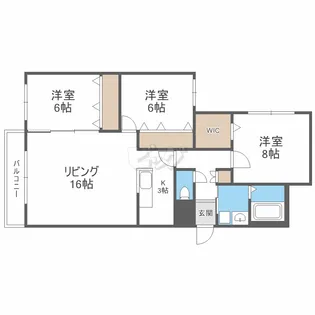 Prestige27【2階】の間取り