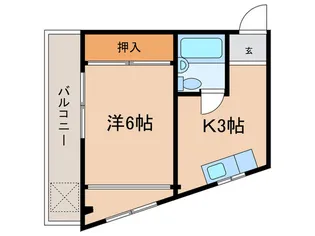 エバックハイム【3階】の間取り