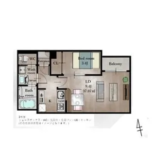 TX薬師堂【1階】の間取り