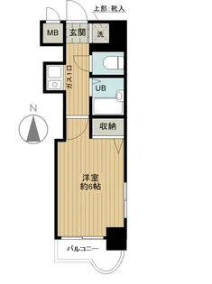 フェニックス新高円寺【2階】の間取り