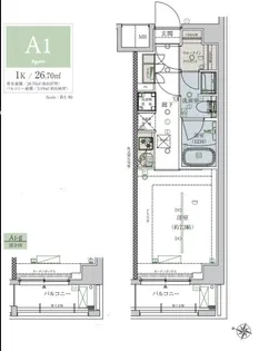 ベルシード志村坂上【1階】の間取り