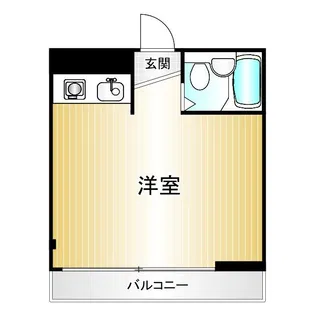 ハイツトーハン【3階】の間取り