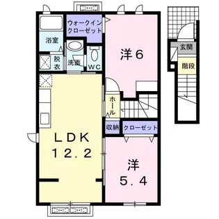 パークヒルズ IV【2階】の間取り