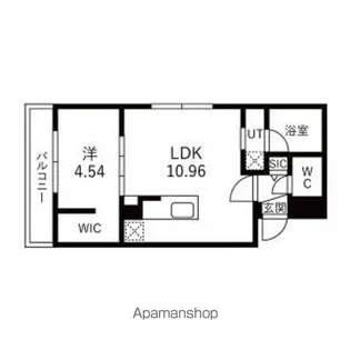 仮)平岸4ー9MS A棟【4階】の間取り