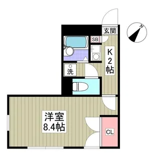オリーブガーデンA棟【1階】の間取り