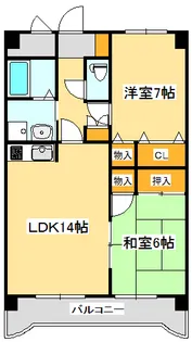 イオパーク【1階】の間取り