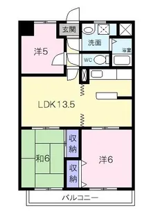 センチュリーハイランド【3階】の間取り