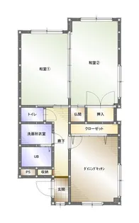 グランシティ琴平【3階】の間取り