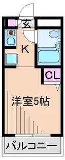 神奈川県横浜市港北区綱島西2【マンション】の間取り