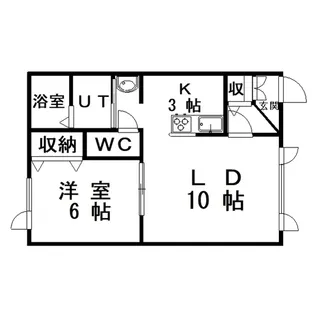 サクセスII【2階】の間取り
