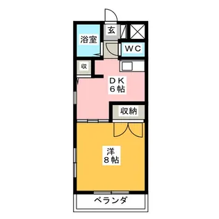 プレジデントヴィラ【2階】の間取り
