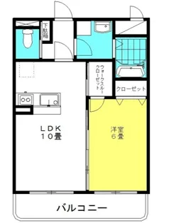 ラフェリアーナ・kisakiI【2階】の間取り