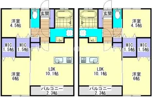 CUORE OKIMIZU【2階】の間取り