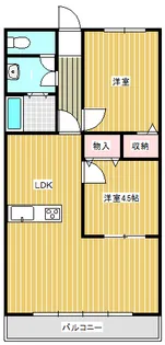 メゾン・ボヌール【4階】の間取り
