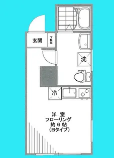CICADA SAKURAJOSUI【2階】の間取り