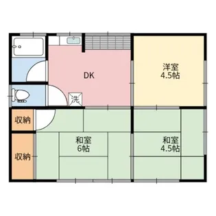 栃木県栃木市岩舟町静【一戸建】の間取り