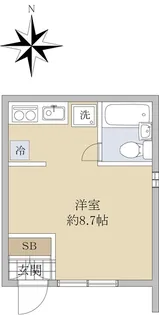 AR東新宿【1階】の間取り