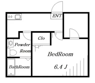 ラフレーズゆりの木【1階】の間取り