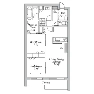 Y3N【1階】の間取り