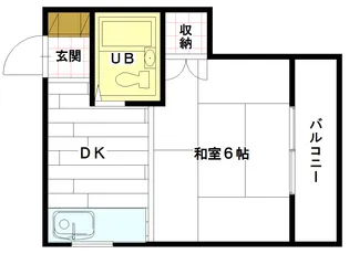 ★太陽堂ビル★【6階】の間取り
