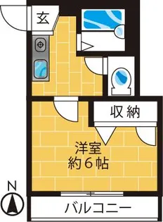 カサベルデ【2階】の間取り